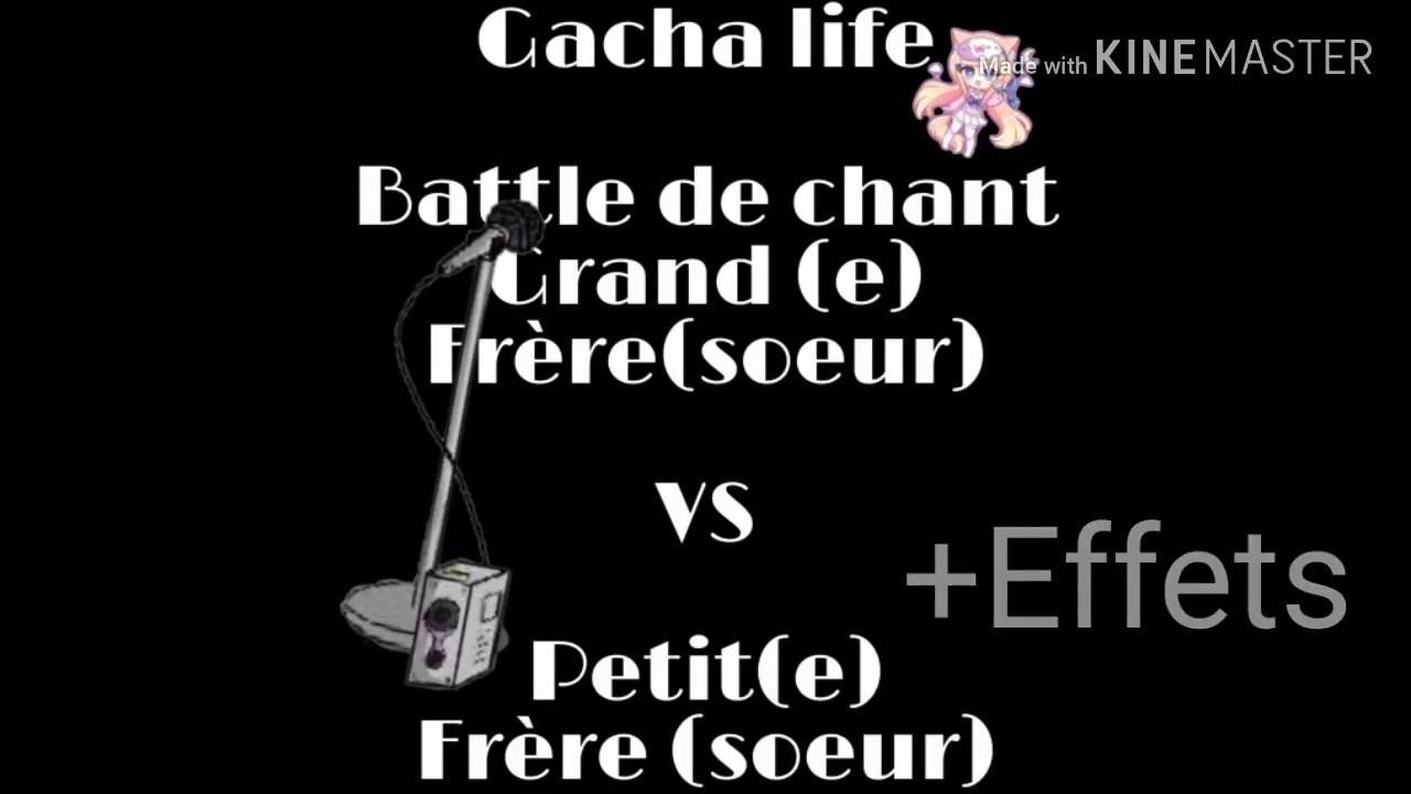 Gacha life //🎤 BATTLE DE CHANT 🎤//  :Grand(e)s Frères ( soeurs)  VS  Petit(e)s Frères (soeurs)