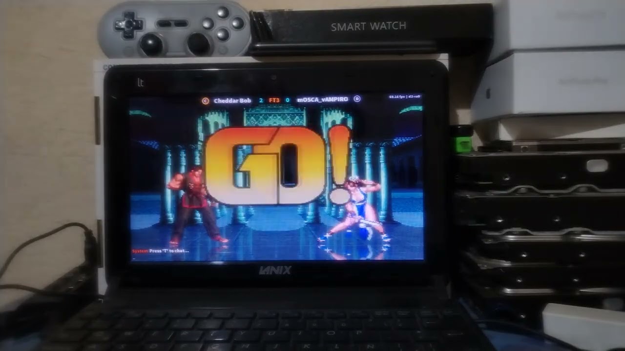 CHEDDAR BOB 3 vs 1 mOSCA_vAMPIRO [Fightcade 2 FT3] Kof 98