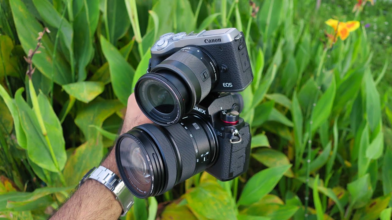 Panasonic S5 vs Canon M6 II for Travel Vlogging & Stabilization Test!