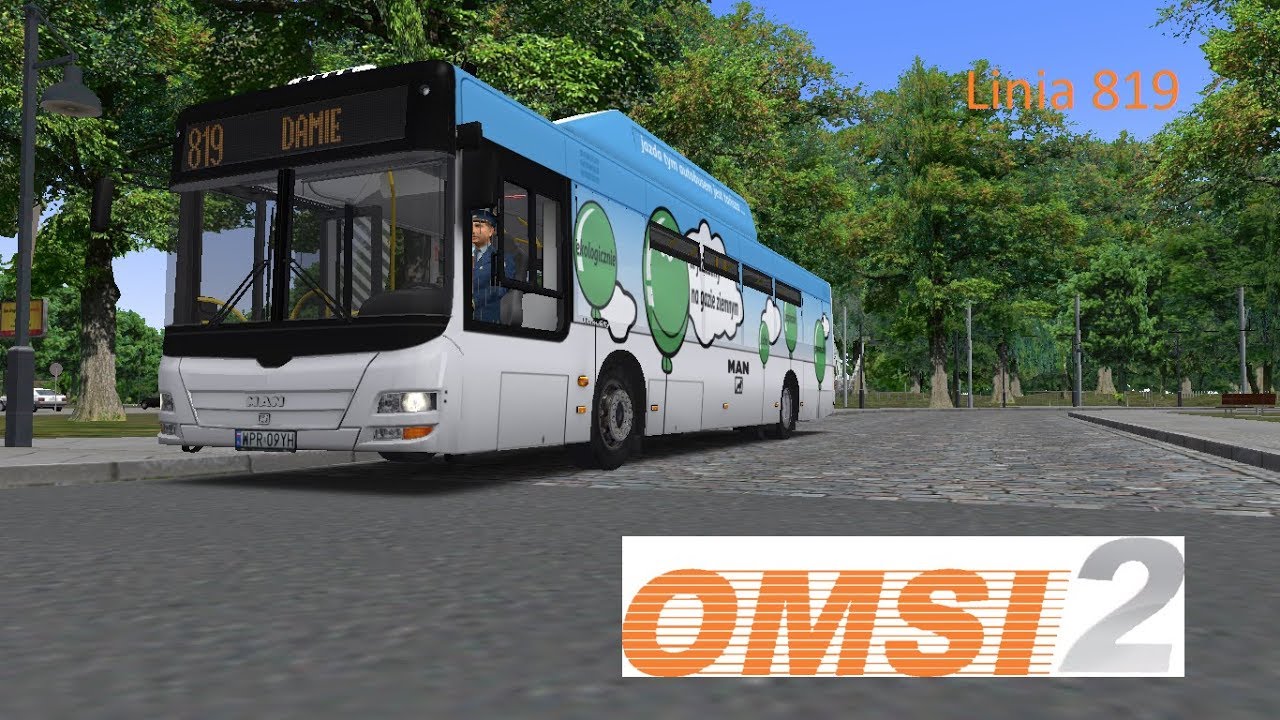 OMSI 2 Pobarowo Linia 819 MAN Lion's City CNG Euro 3