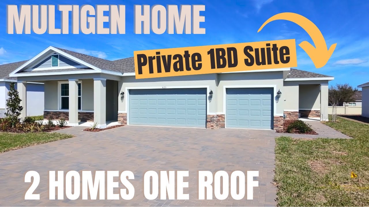 Apopka FL New Construction Multi-Gen Home | Private 1BD with Separate Entrance 