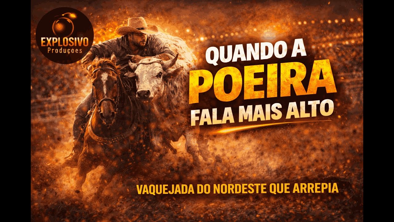 🔥🐎 QUANDO A POEIRA FALA MAIS ALTO – VAQUEJADA DO NORDESTE QUE ARREPIA 💣🎶