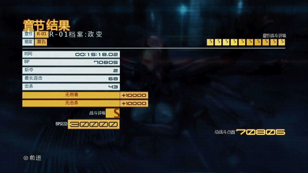 Metal Gear Rising R-01 All Rank Battles S - No Damage, No Kill # Revengeance Difficulty