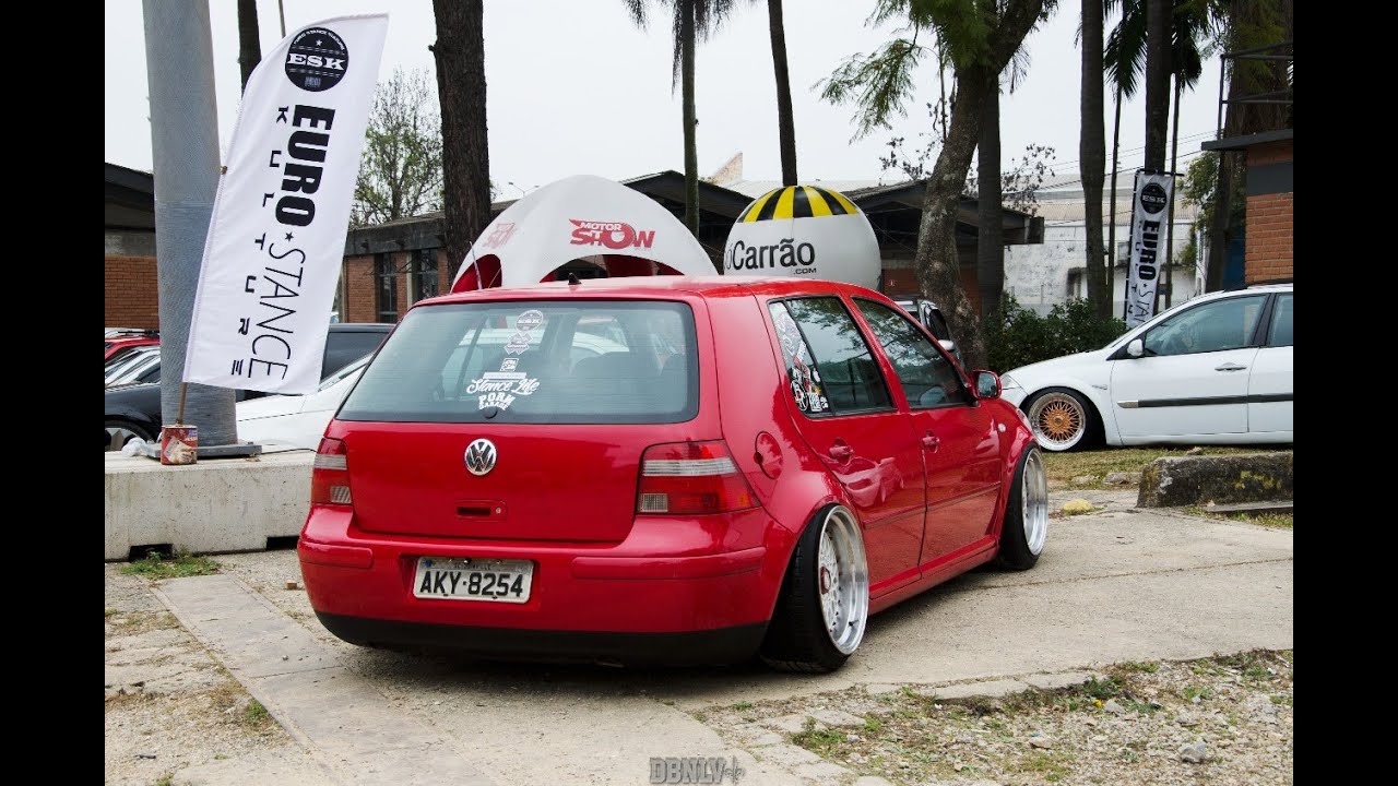 Golf MK4 Bagged Full 10' Euro Stance - JR CarFilms