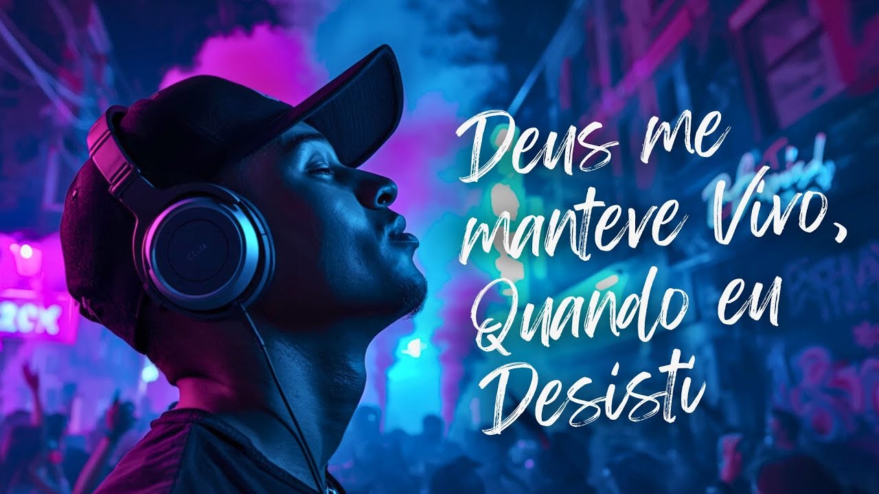 Trap Gospel Ao Vivo – “Deus me manteve vivo quando eu desisti