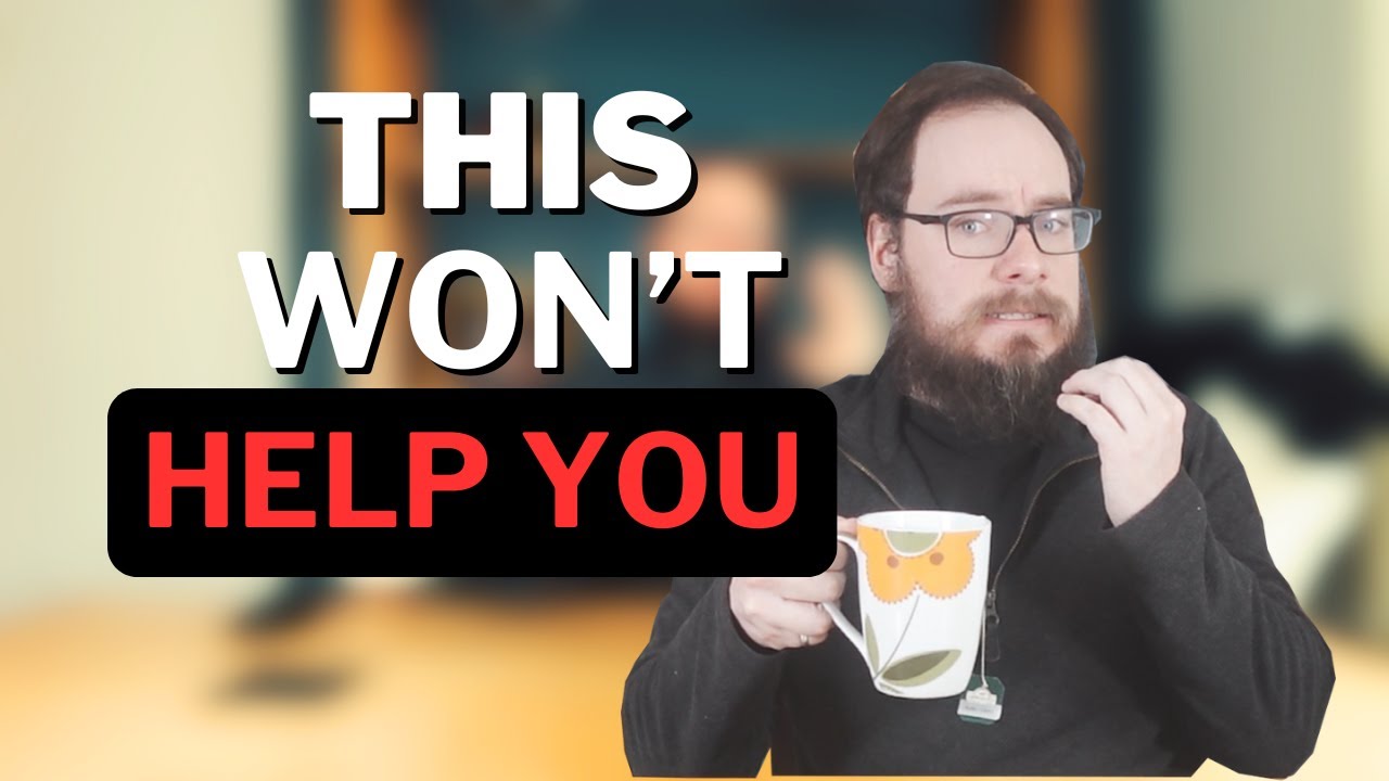 5 Things That WON'T Improve Your Writing