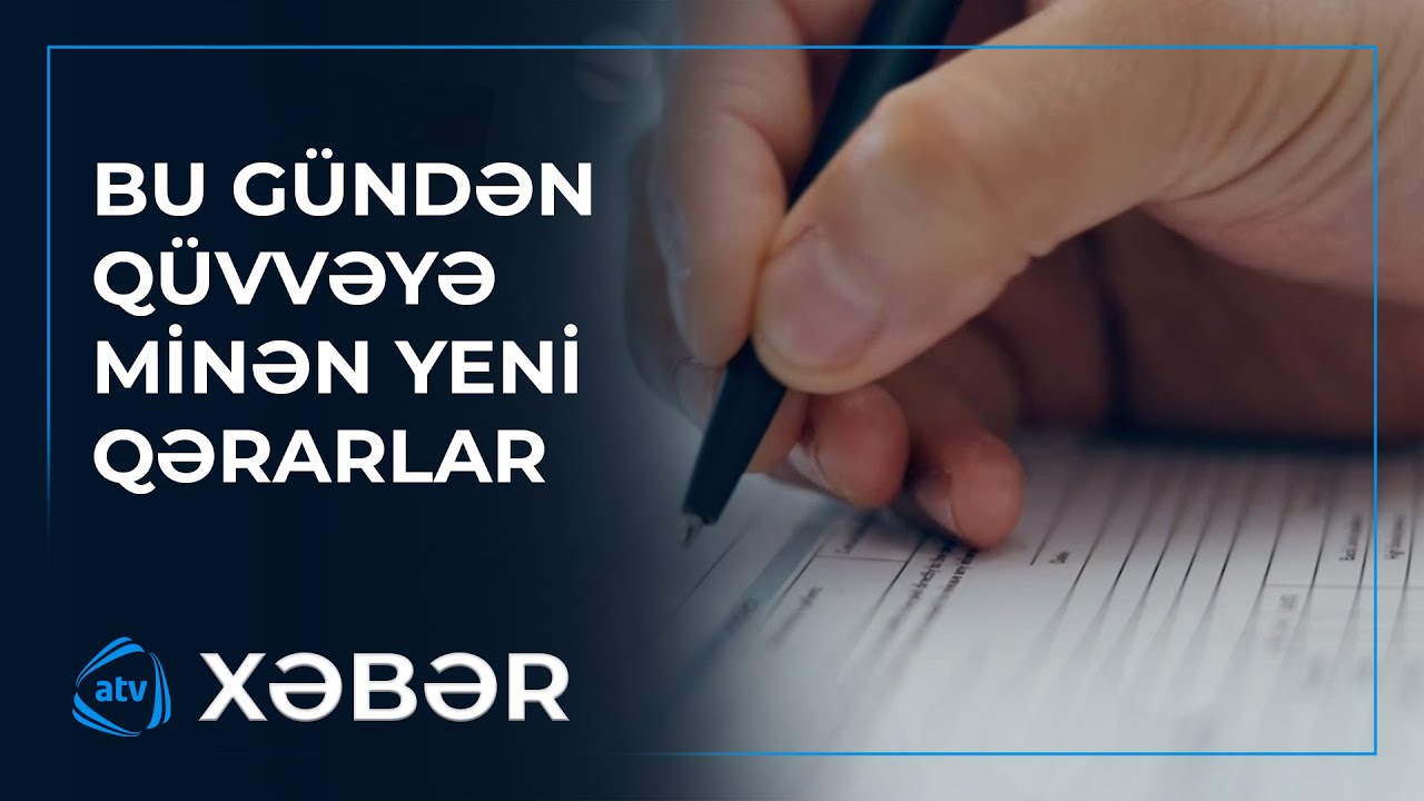 Bir sıra qanunlara edilən dəyişikliklərin tətbiqinə başlanılır