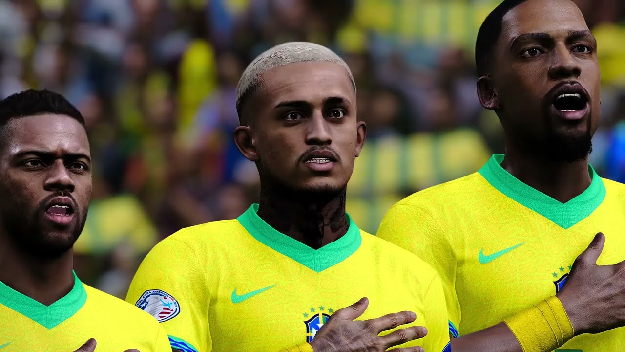 TEMPORADA 2033 COPA AMÉRICA (Quartas) - BRASIL 1 X 0 CHILE (NEYMAR MACHUCADO)