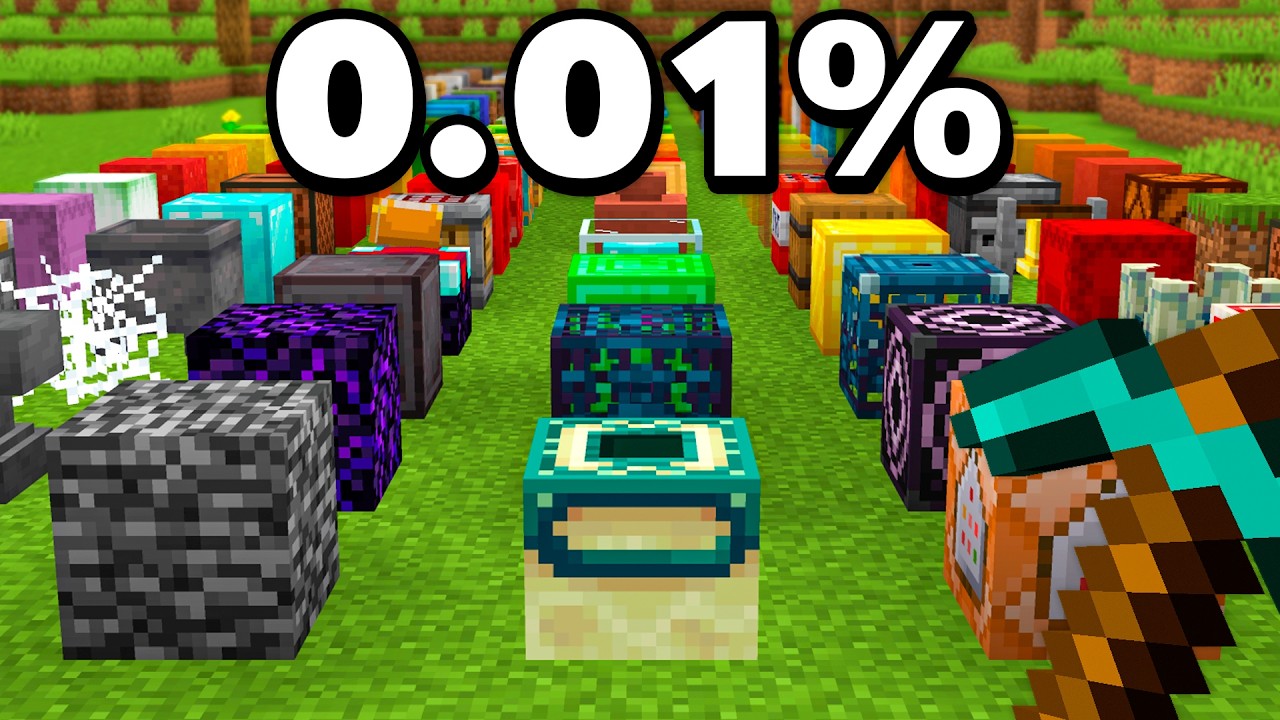 Conseguí Todos Los Bloques Ilegales en Minecraft Survival