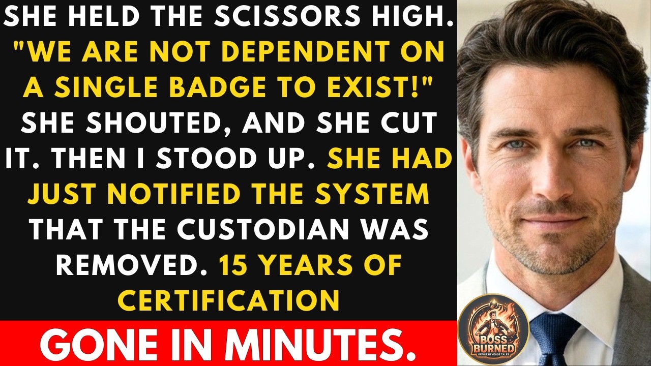 The CEO's Heiress Cut My Badge&mdash;And Our 15-Year Certification Collapsed In Minutes