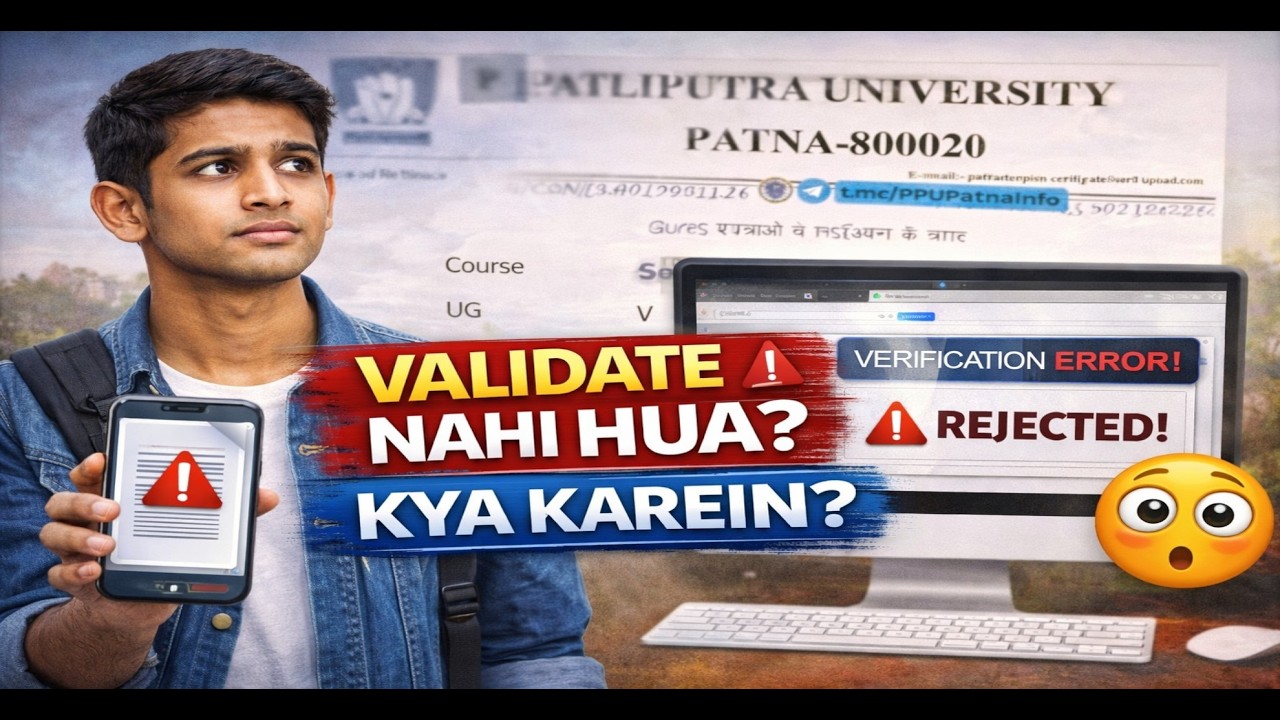 Patliputra University Internship Certificate Kaise Upload Kare | What is PPU Internship 2026 Noti...