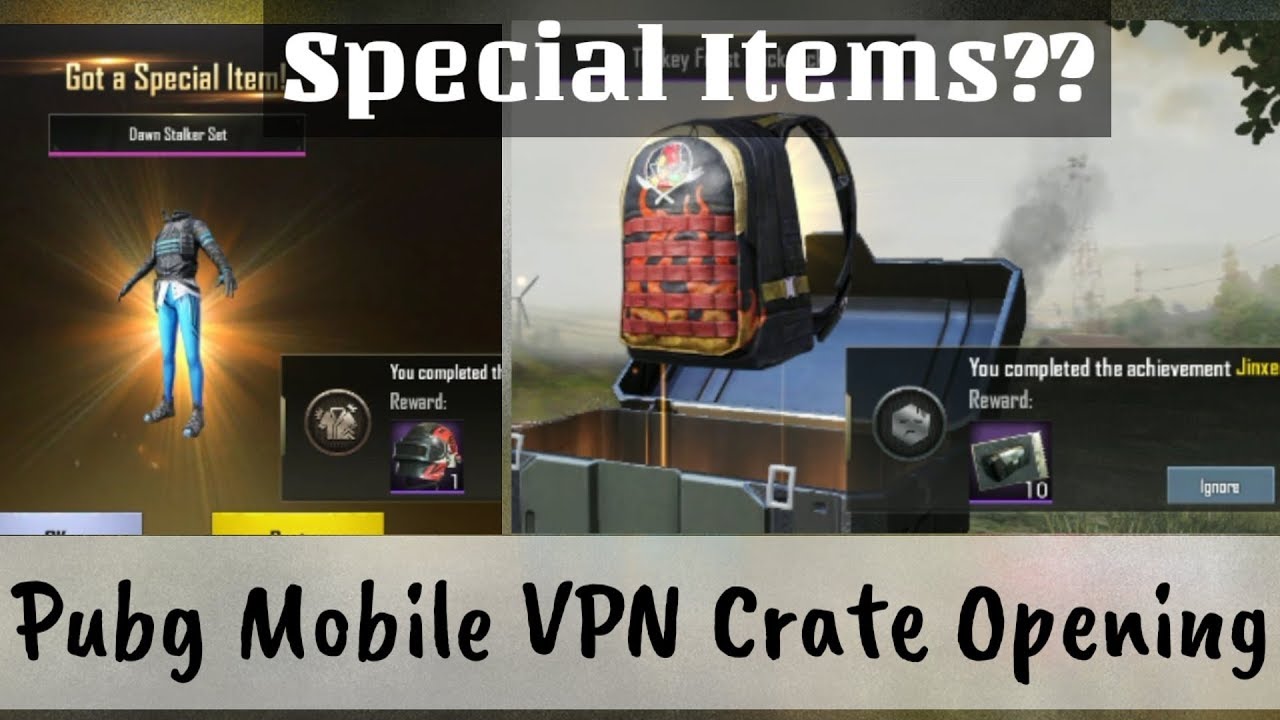 Pubg Mobile Best VPN Crate Opening | Which Server??