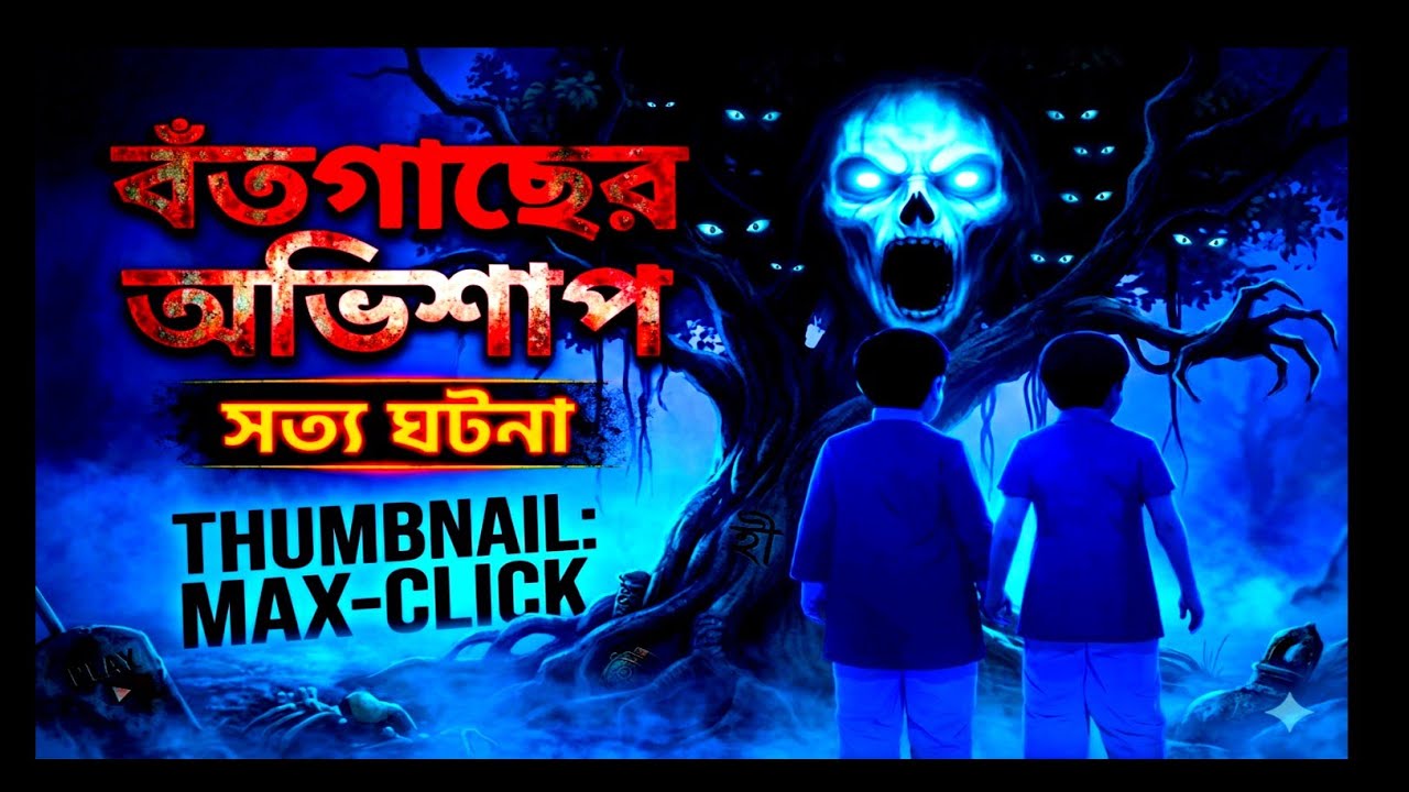 #cartoon ভয়ংকর রাতের 👻 বটগাছের অভিশাপ#bhautik cartoon Bangla history 