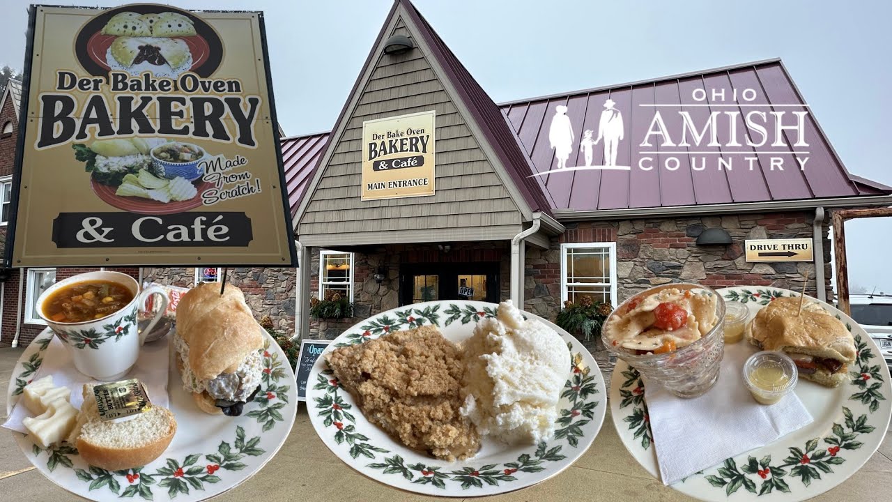 Der Bake Oven Bakery & Cafe Lunch - Berlin Ohio (Amish Country)