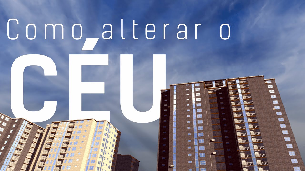 Como Alterar o Céu (Skybox) | UPBGE