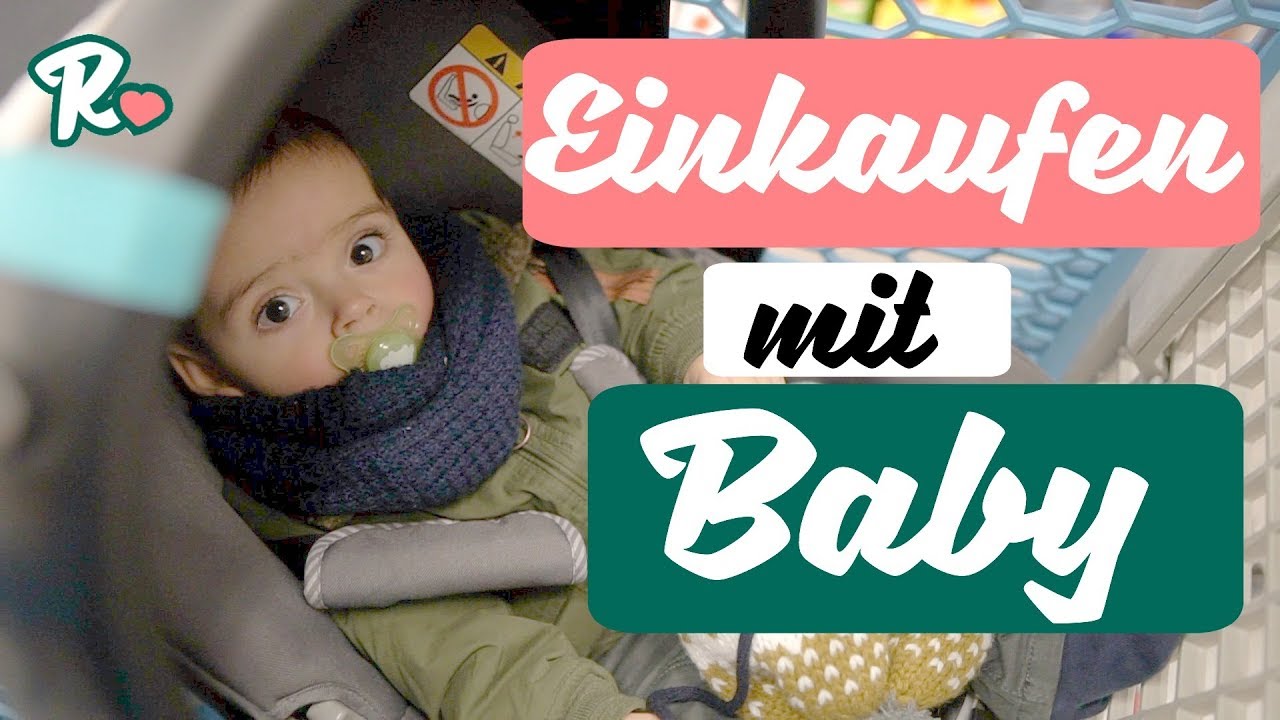 Morgen Routine beim Einkaufen mit Baby | Food Haul | DM Haul | Rosislife