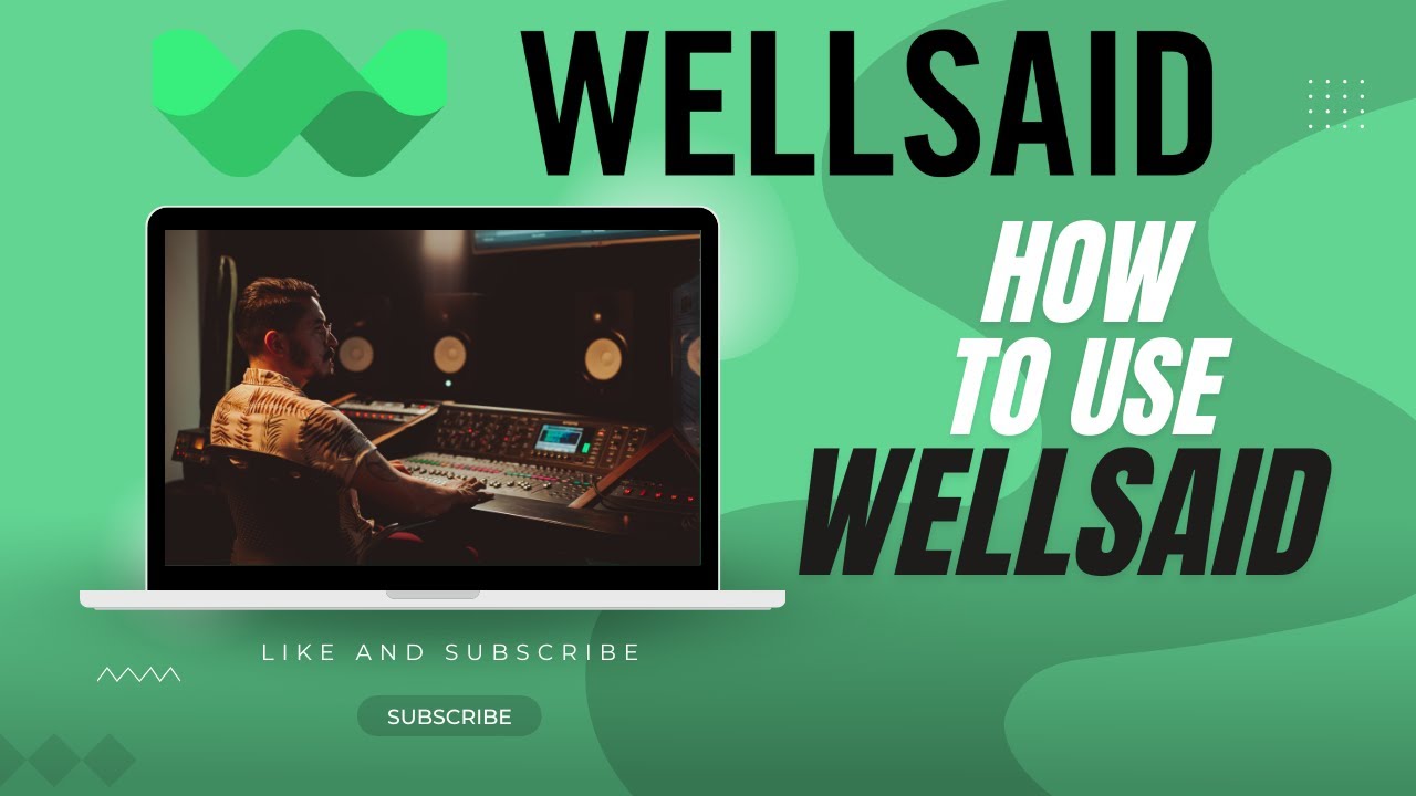 How to Use WellSaid Labs - AI Text-to-Speech Tool Tutorial