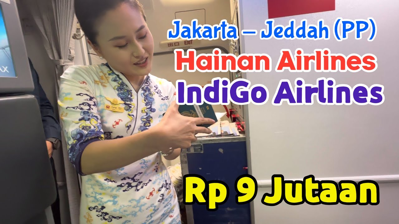 Jakarta - Jeddah (PP) Hanya Rp 9 Juta an 
