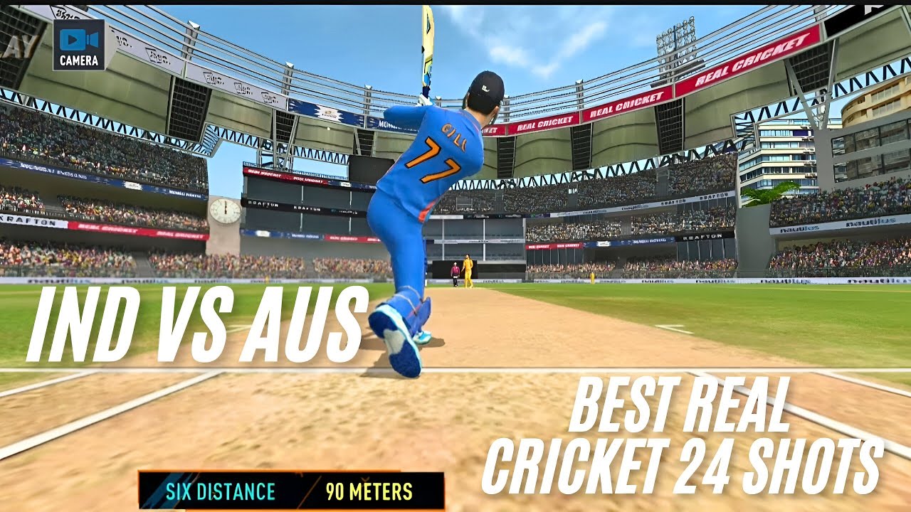 India Takes On Australia In AMAZING Cricket Shots RC 24