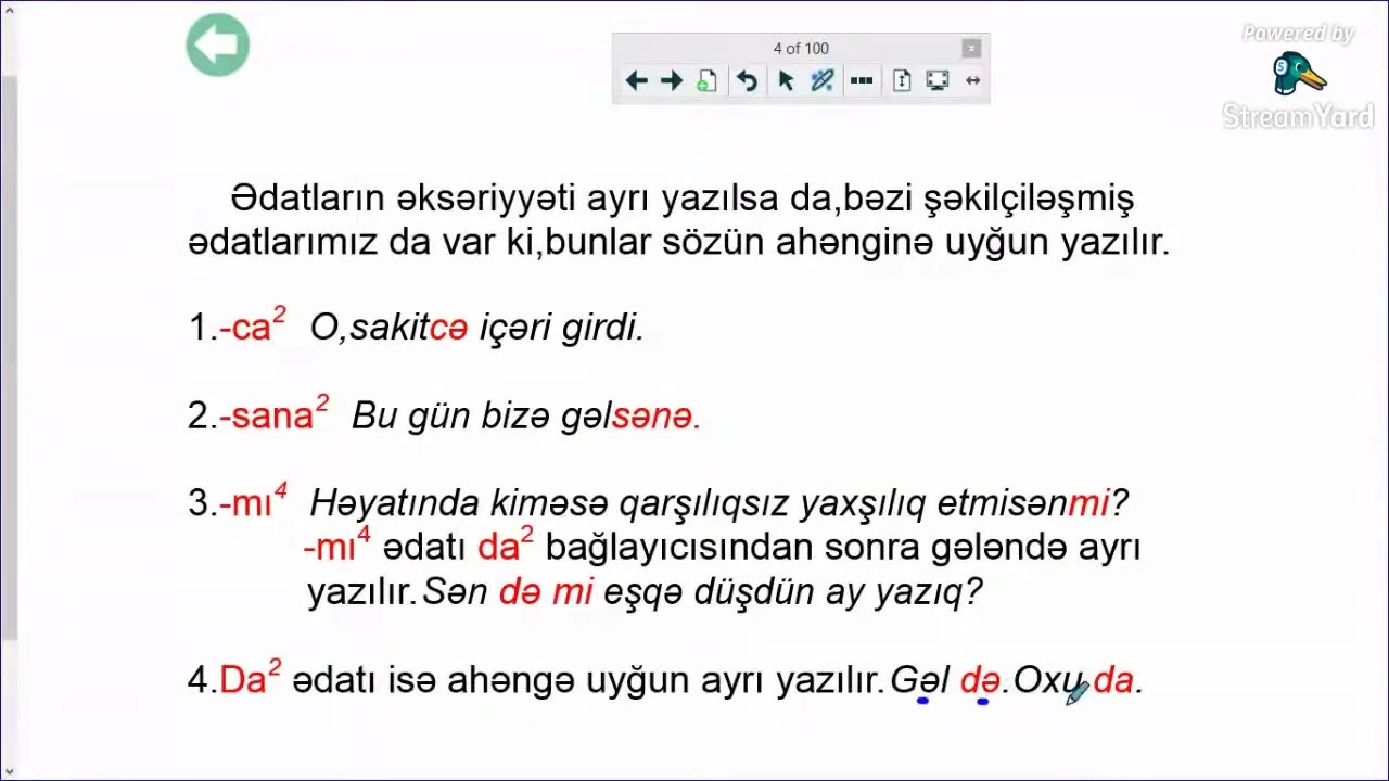 Ədat, modal sözlər, nida