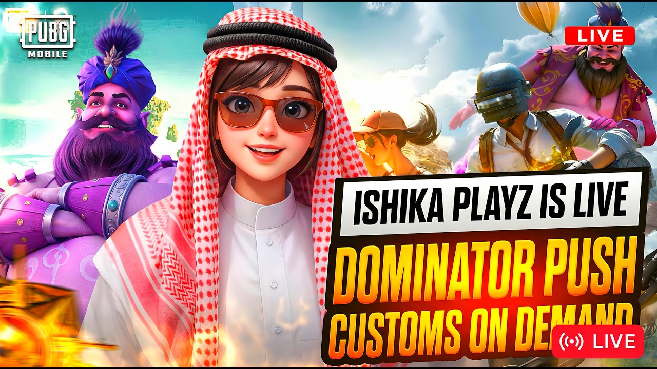 ACE DOMINATOR Push LIVE 🔥 | Subscribers Custom Room + High Kills