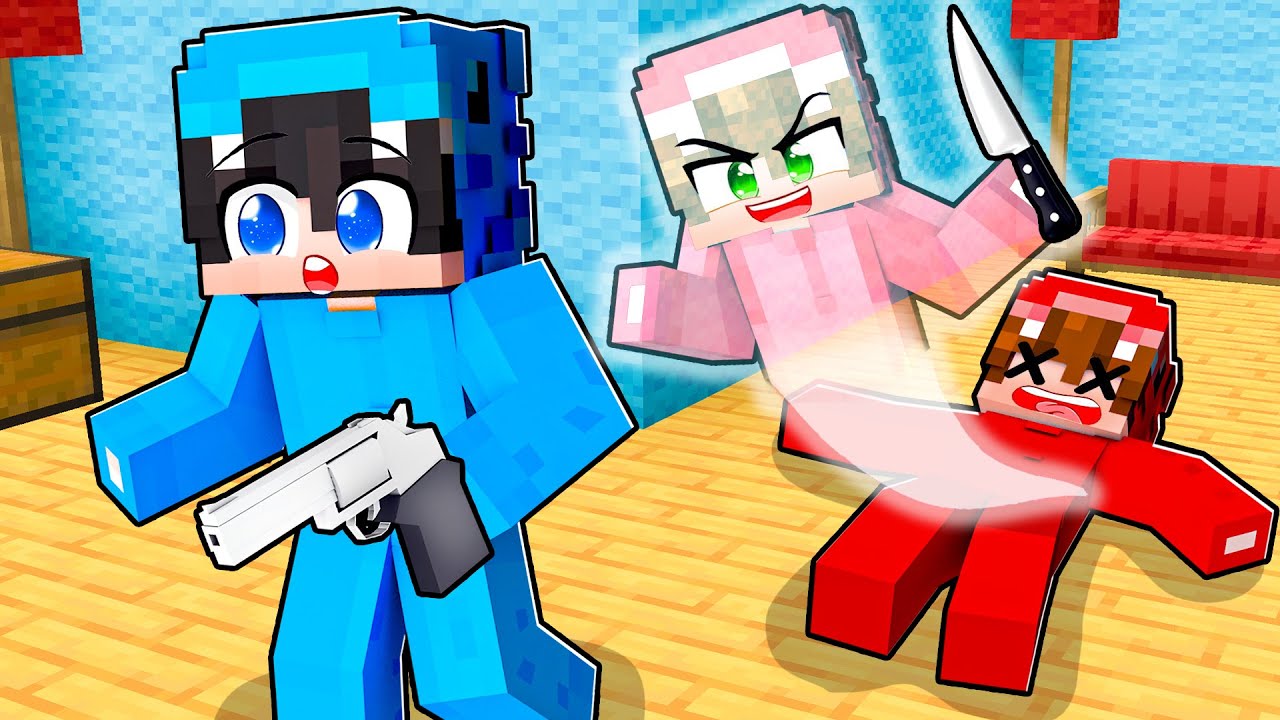 Me Convertí en Fantasma para Hacer Trampa en Murder Mystery en Minecraft!