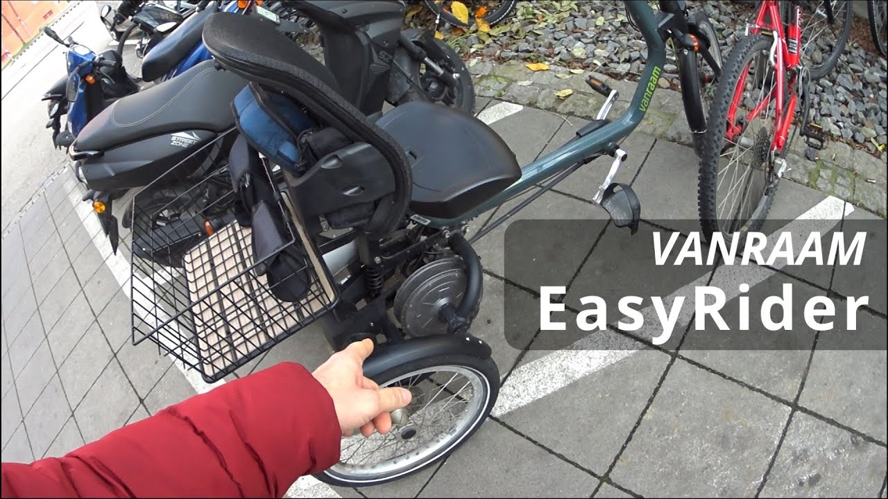 Таракатица Vanraam EasyRider - ВелоТрайк с вспомоториком и прямой посадкой