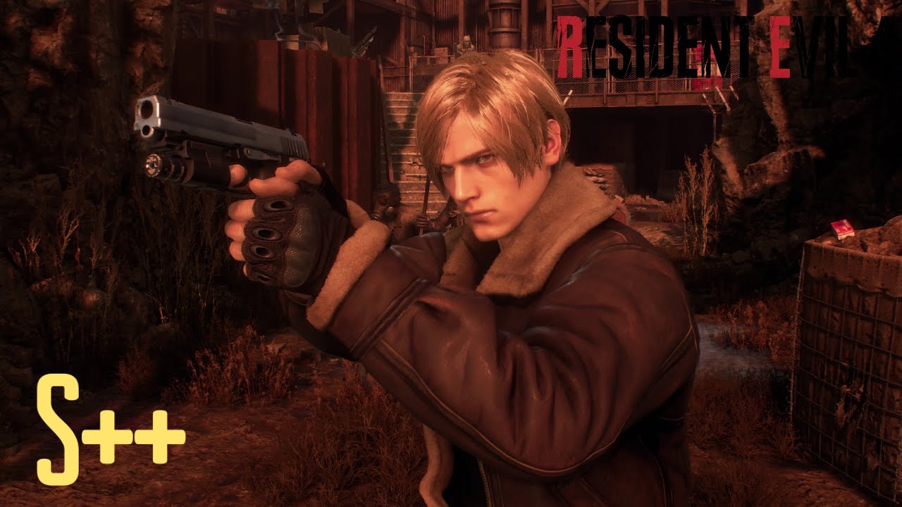 “The Mercenaries Challenge” Leon | S++ Rank! | “Island” | Resident Evil 4 Remake | RE4 | 4K Gameplay
