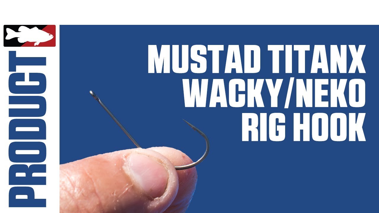 Mustad TitanX Wacky/Neko Rig Hook with Brandon Lester