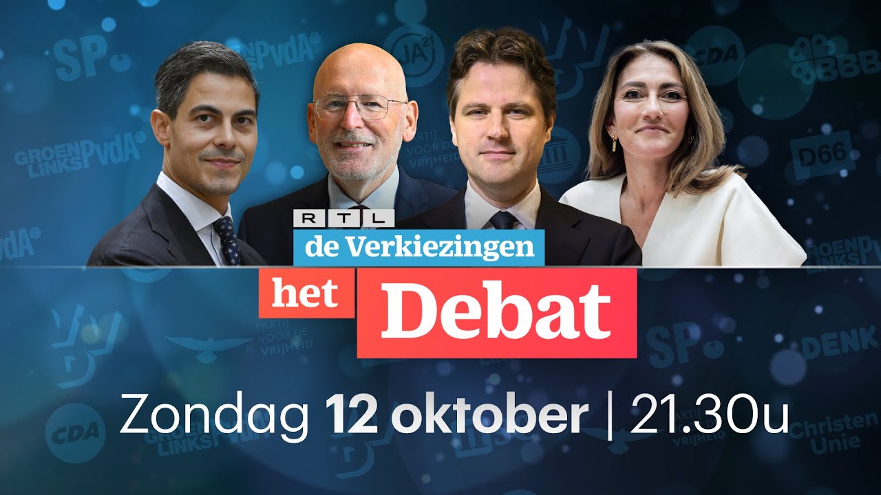 RTL Nieuws verkiezingsdebat | RTL De Verkiezingen