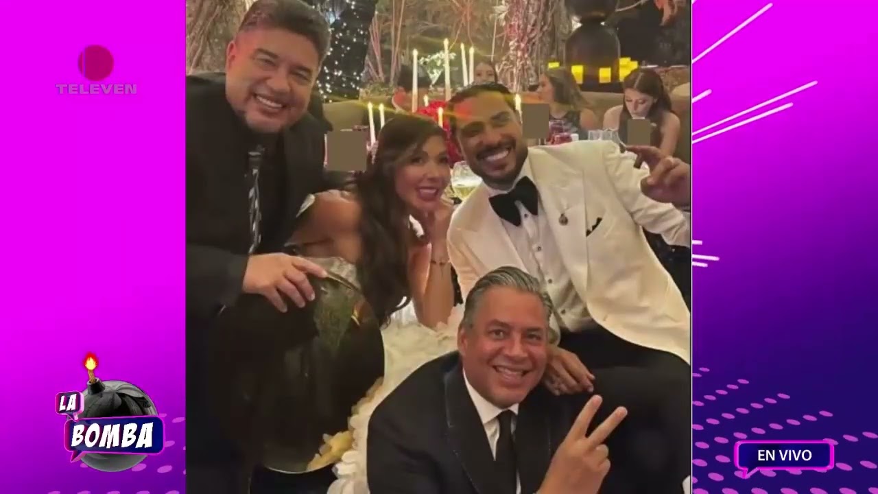 ¡Ronald Borjas y Carolina Tepedino dieron el “sí, acepto” en Caracas! – La Bomba 25/08/25