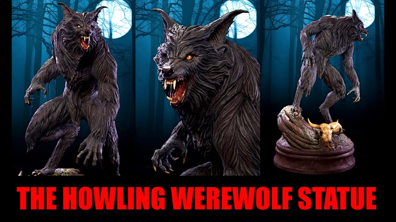 THE HOWLING WEREWOLF STATUE BY PCS COLLECTIBLES