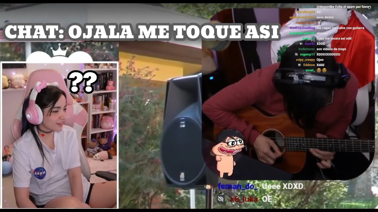 MARY REACCIONA A DAARICK TOCANDO LA GUITARRA
