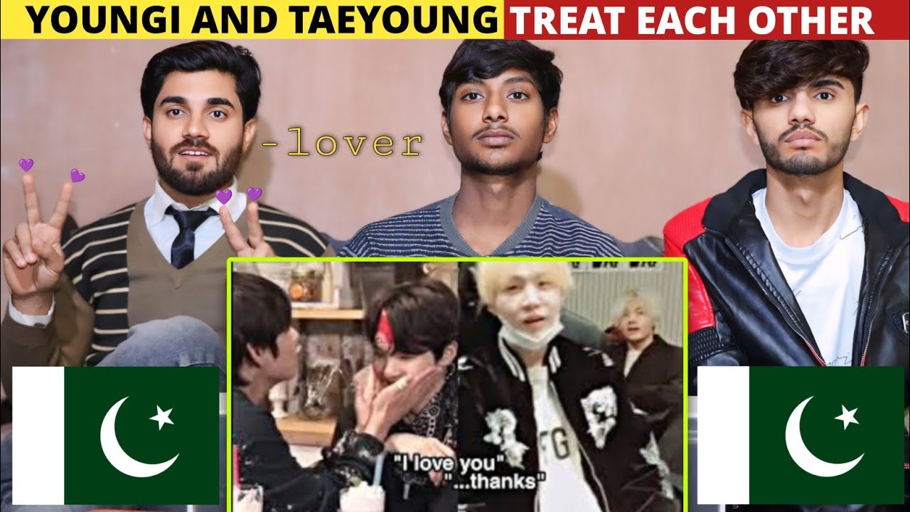 Suga & Teayoung Soft Each other Members - Pakistani Reaction -For You Reaction