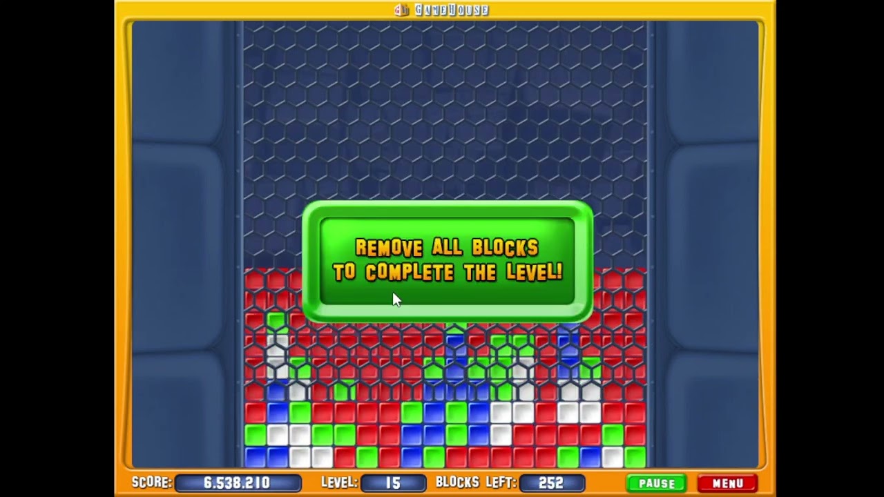 Collapse crunch - Perplexor mode (Level 11 - 20)