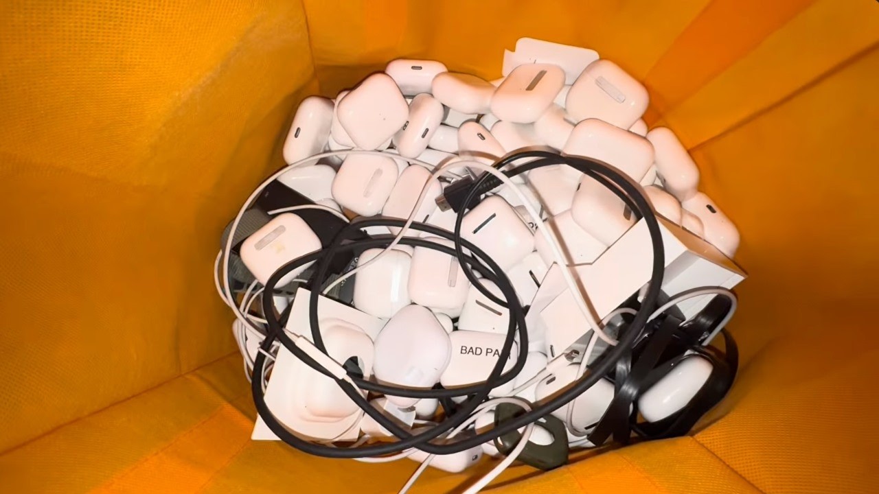 100 AirPods & AirPods Pro in the Dumpster… How Does This Happen?!
