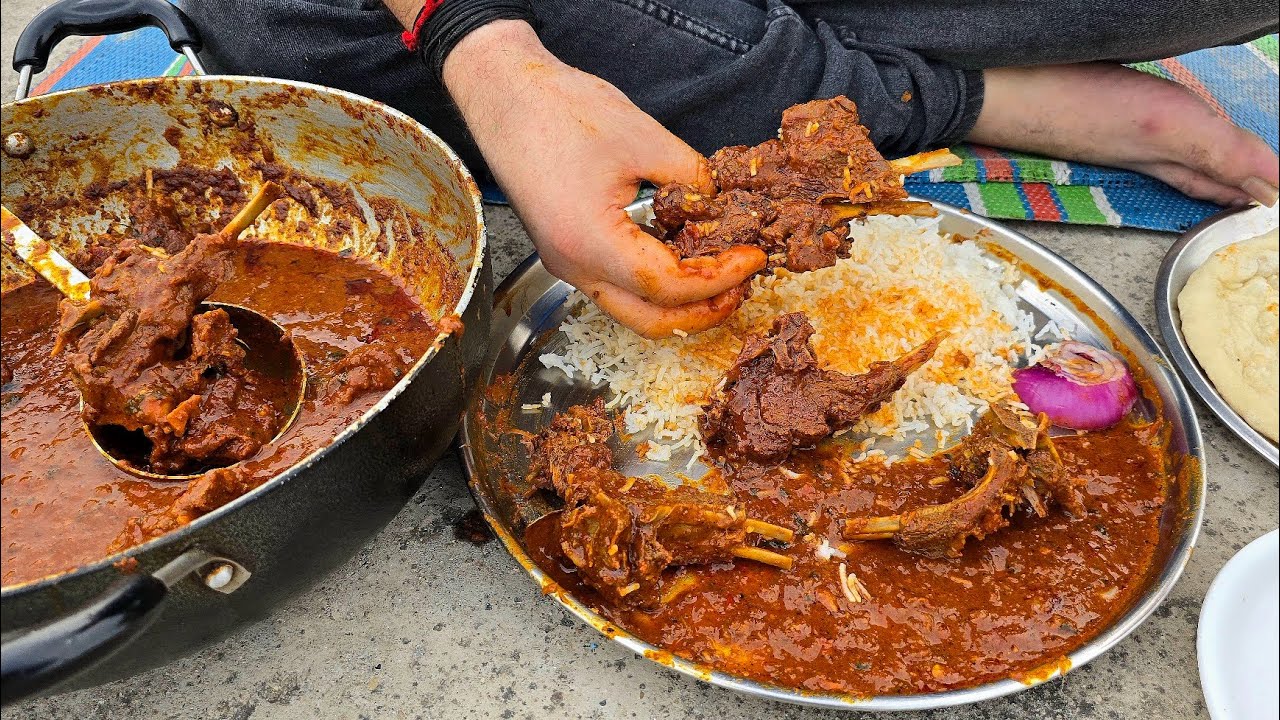 Village Style Tari Wala Roasted Mutton Chaap | Tari Wala Roasted Mutton Chaap 