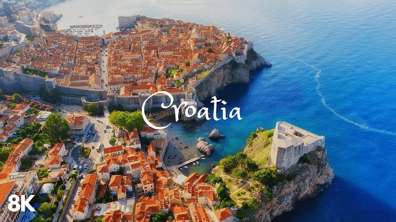 Top Places to visit in Croatia | Drone | 4K | Cinematic Video