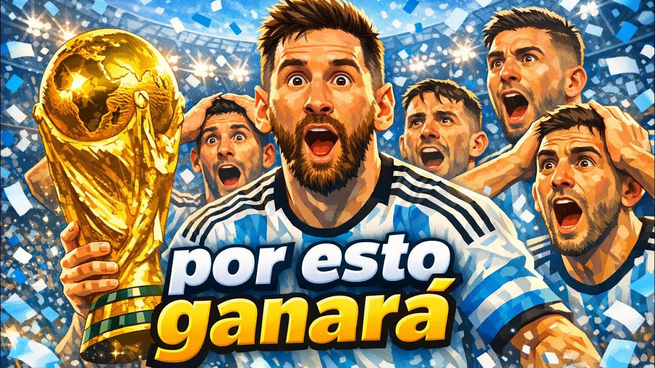 Señales y Coincidencias que indican que Argentina ganará el mundial 2026🇦🇷⭐️⭐️⭐️⭐️