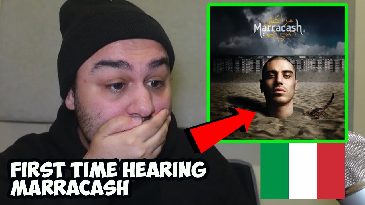 British Reaction To Marracash - Sabbie Mobili (Italian Rap)