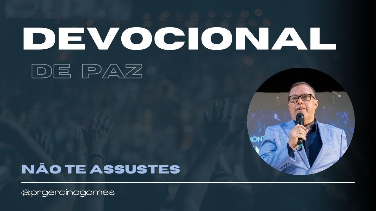 Não te assustes - Josué 1.9