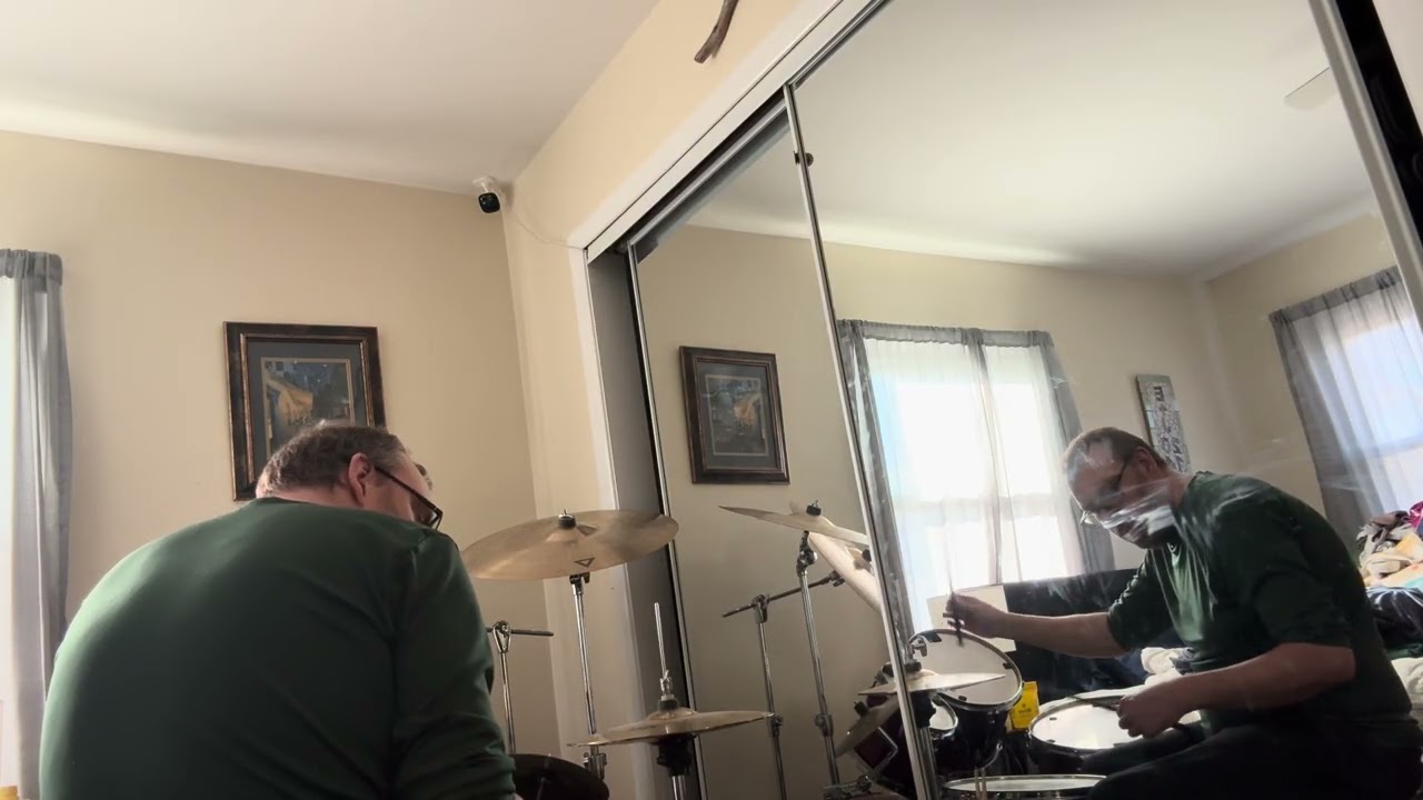 Watch me struggle to stick to the same beat without switching it up.