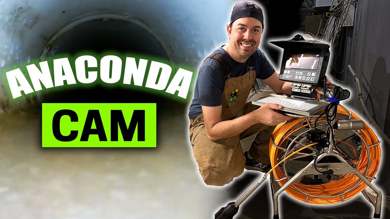 Проверка канализационных труб от нашего канализационного канала до городской магистрали с помощью...