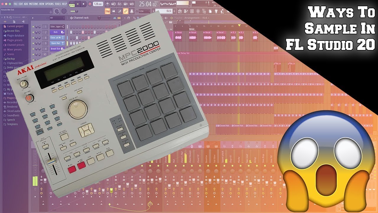 Three ways I like to sample in FL Studio 20.1