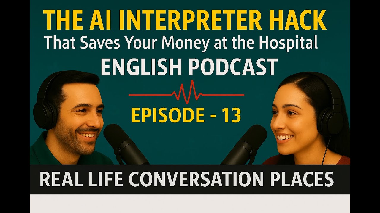 Episode 13 English Podcast: AI Tricks to Lower Hospital Bills