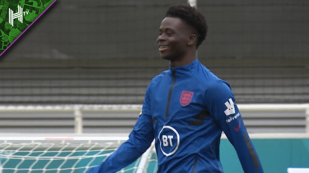 Star Boy Bukayo Saka all smiles as England prepare for Germany | Euro 2020