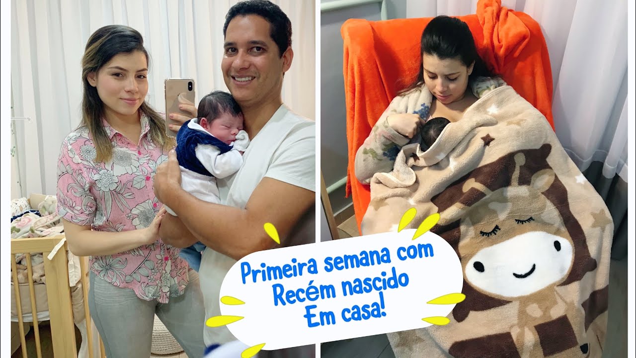 VLOG PRIMEIRA SEMANA EM CASA COM BEBÊ  RECEM NASCIDO | PALOMA SOARES