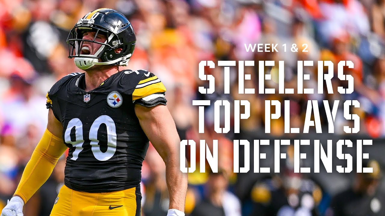 Steelers' best defensive plays through 2 weeks (via NFL33) | Pittsburgh Steelers