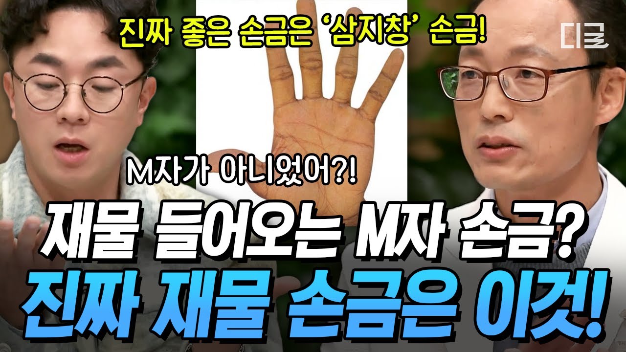 [#프리한닥터T] 손바닥 안에 부자의 운명이 담겨있다❓ 서울대 출신 손금 전문가가 알려주는 진짜 재물 손금 종류✋