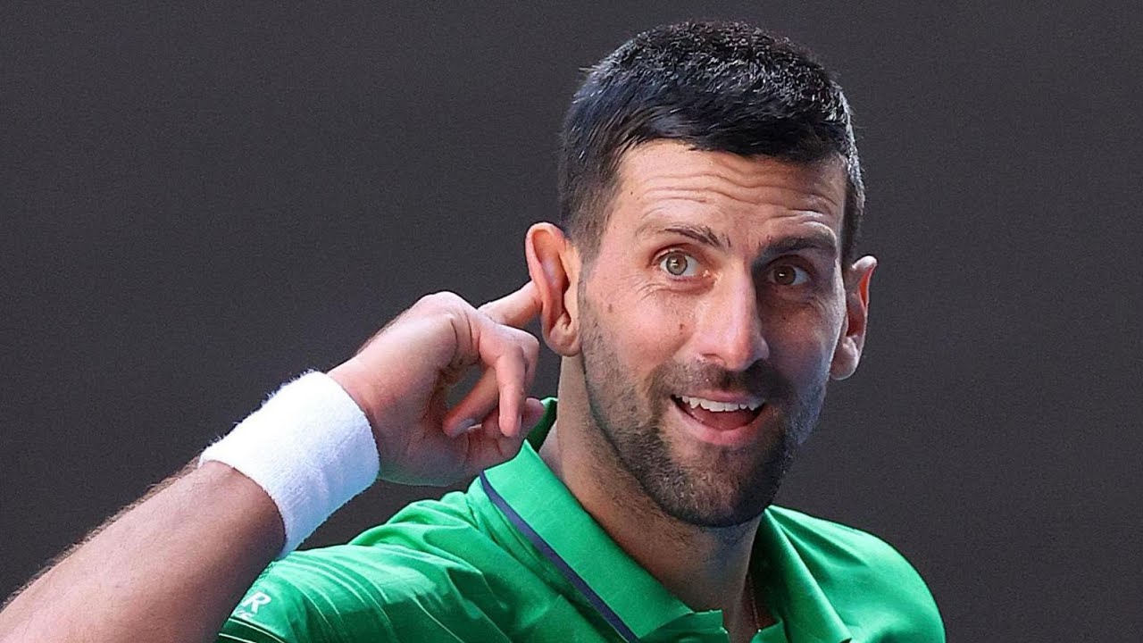 Novak Djokovic vs Botic van de Zandschulp Australian Open 2026